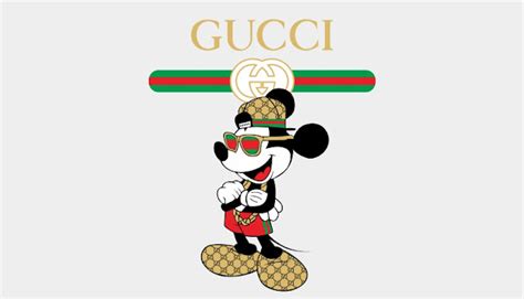 cartoon characters wearing gucci.